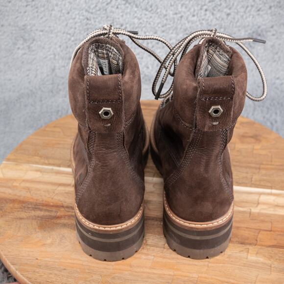 TIMBERLAND Courmayeur Valley 6-inch Hiking Boots A23UY Brown Women's Size 8 - Picture 4 of 7